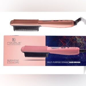 Pink Multi-Purpose Ceramic Hair Brush